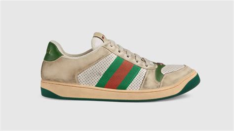 Gucci sells $870 sneakers that purposely look dirty.